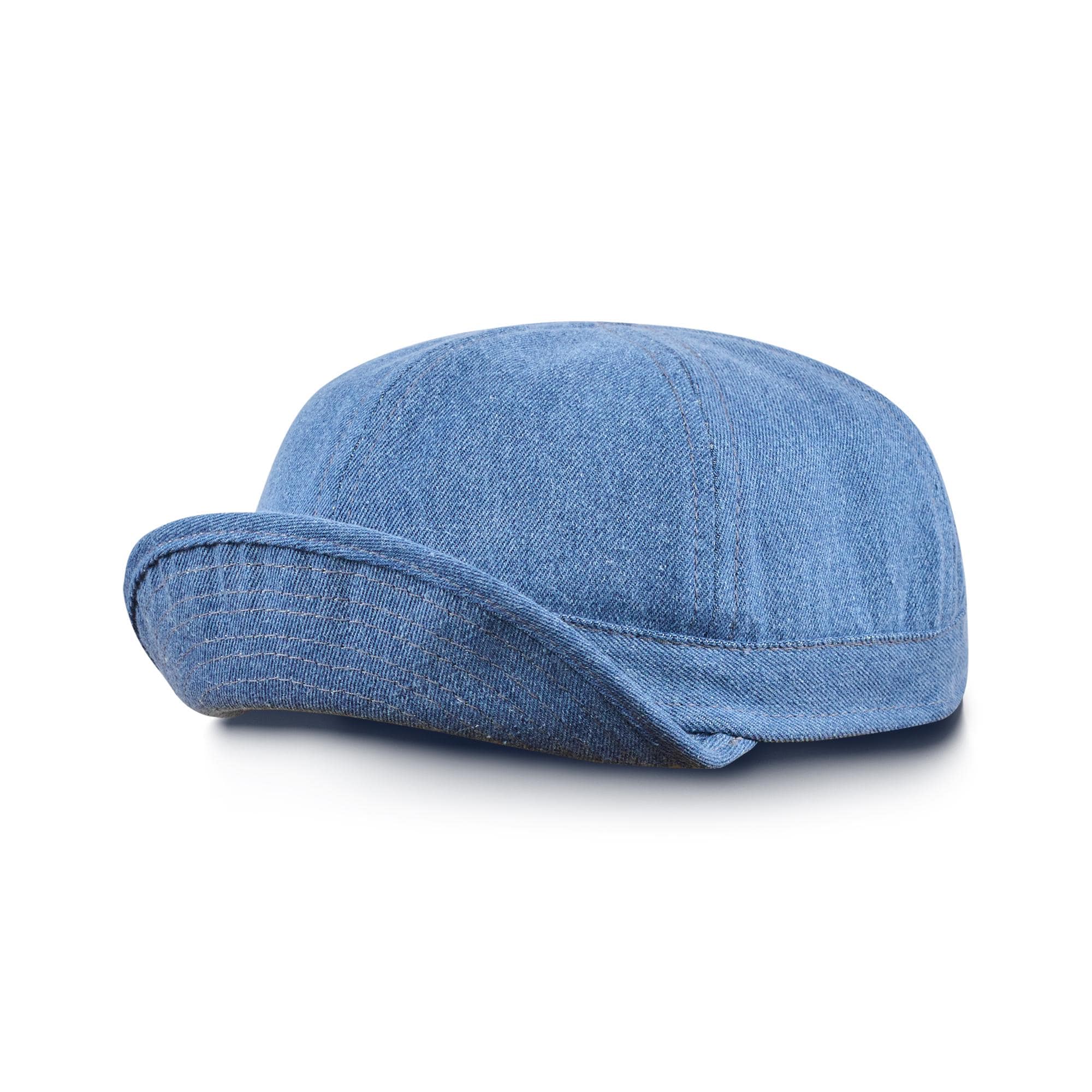 MECHANIC Denim Baseball Cap Brim Beanie Service Running Cycling
