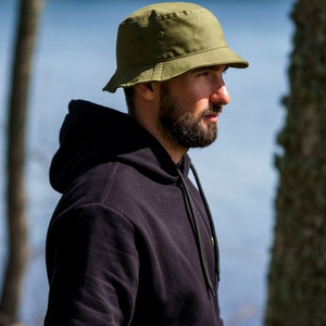 GOLF Cotton Bucket Fishing Sun Hat Boonie Jungle Bush Fisherman Gilligan Plain Militar Camp Tourist Safari Outdoor Hiking Travel Gigl GREEN