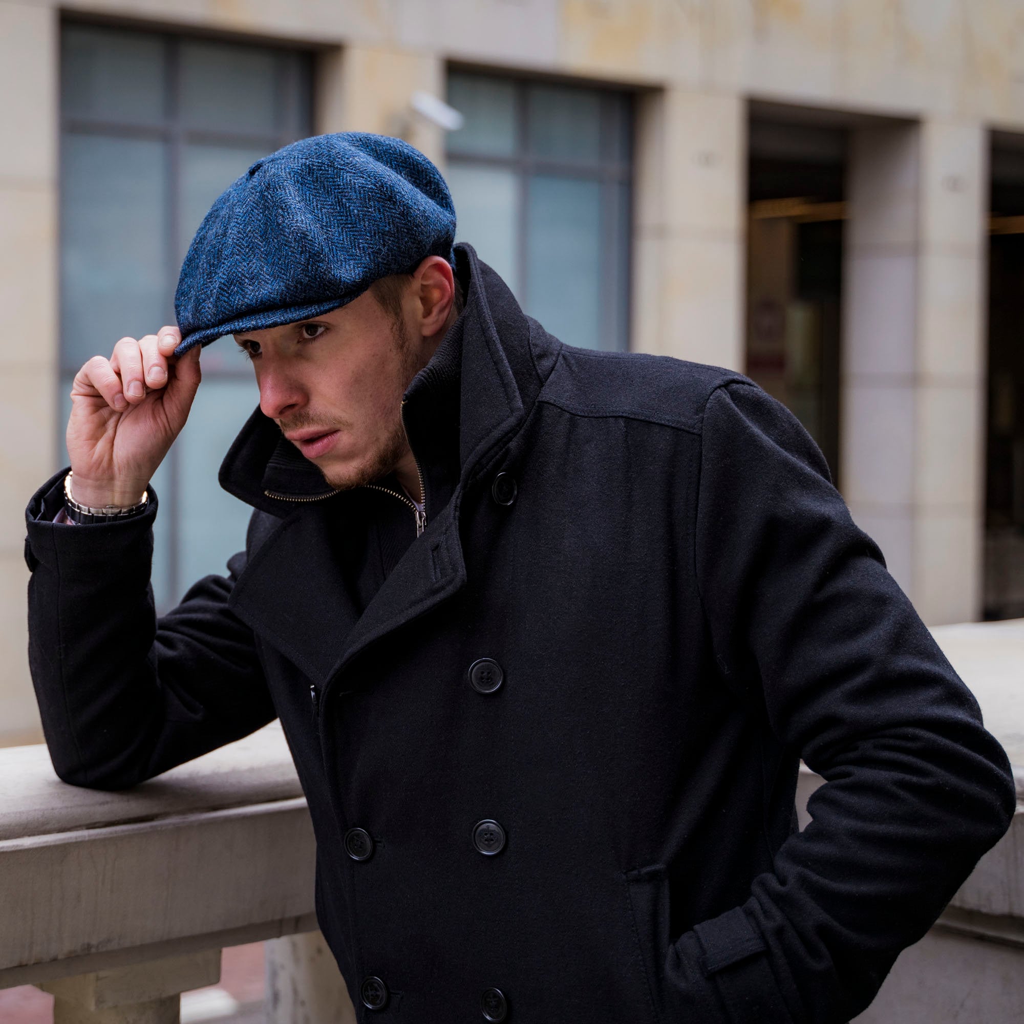 Berretto Uomo Ivy Gatsby In Cotone – Cappello Newsboy Marrone, Taglia Unica Regolabile (56-58 Cm), Ideale Per Viaggi