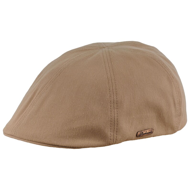 Sterkowski RUSTY Harris Tweed Flat Cap Duckbill Newsboy Cabbie Ivy League