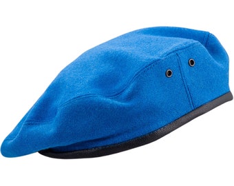 SALE! - SCOUT Military Style Handmade Craftsmanship Wool Classic Artist Berets Army Warm Winter Autumn Spring Cap BLUE