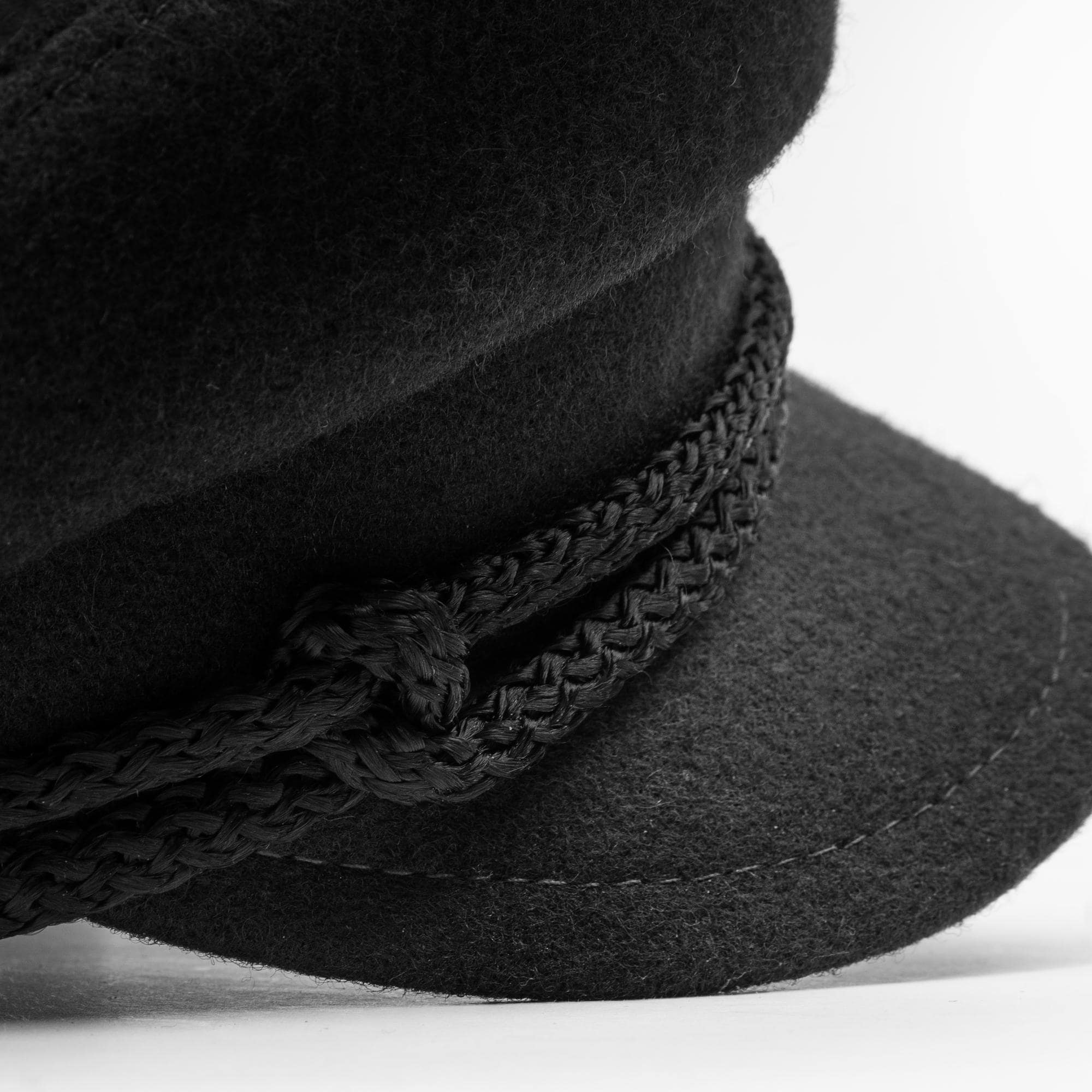 DANUBE MOD 3 Wool Cloth Traditional Polish Peaked Twine Cap Breton