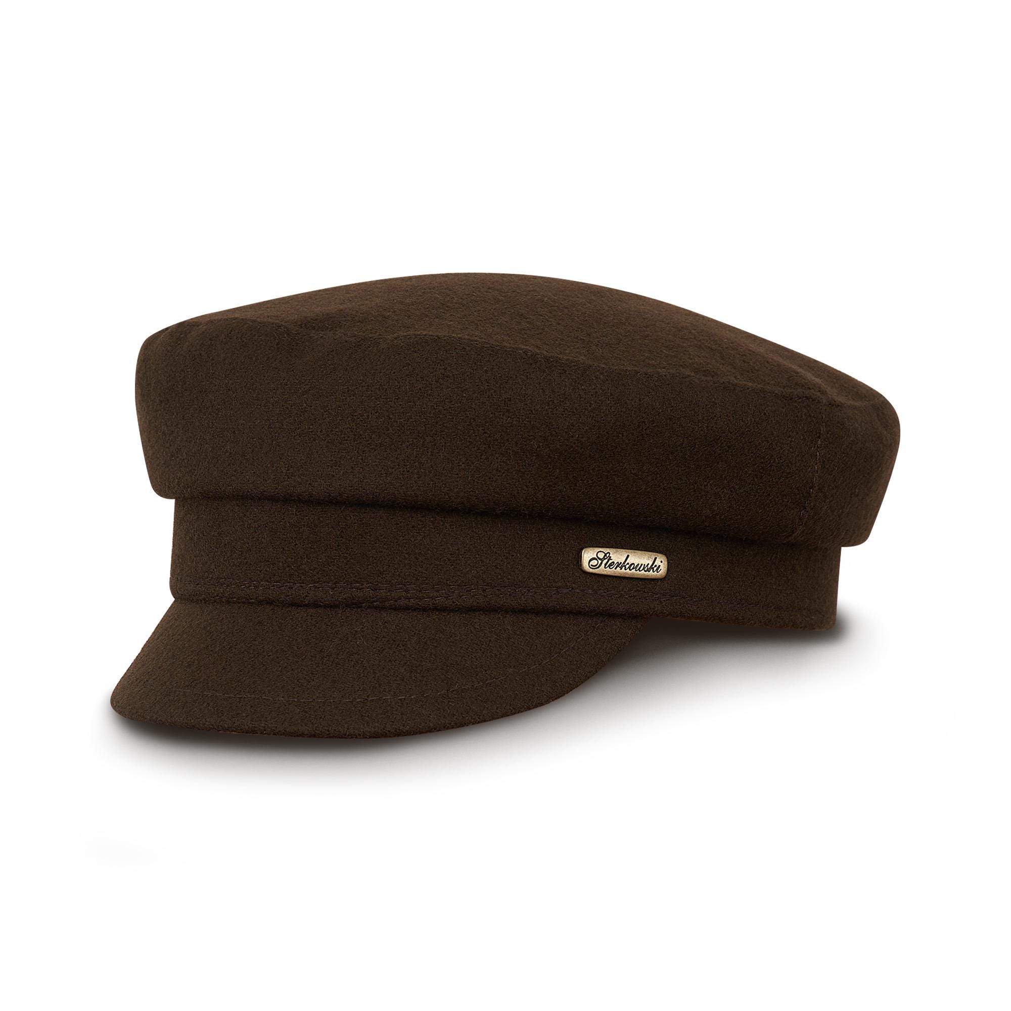 FIDDLER Wool Cloth Jewish Peaked Cap Sailor Greek Fisherman