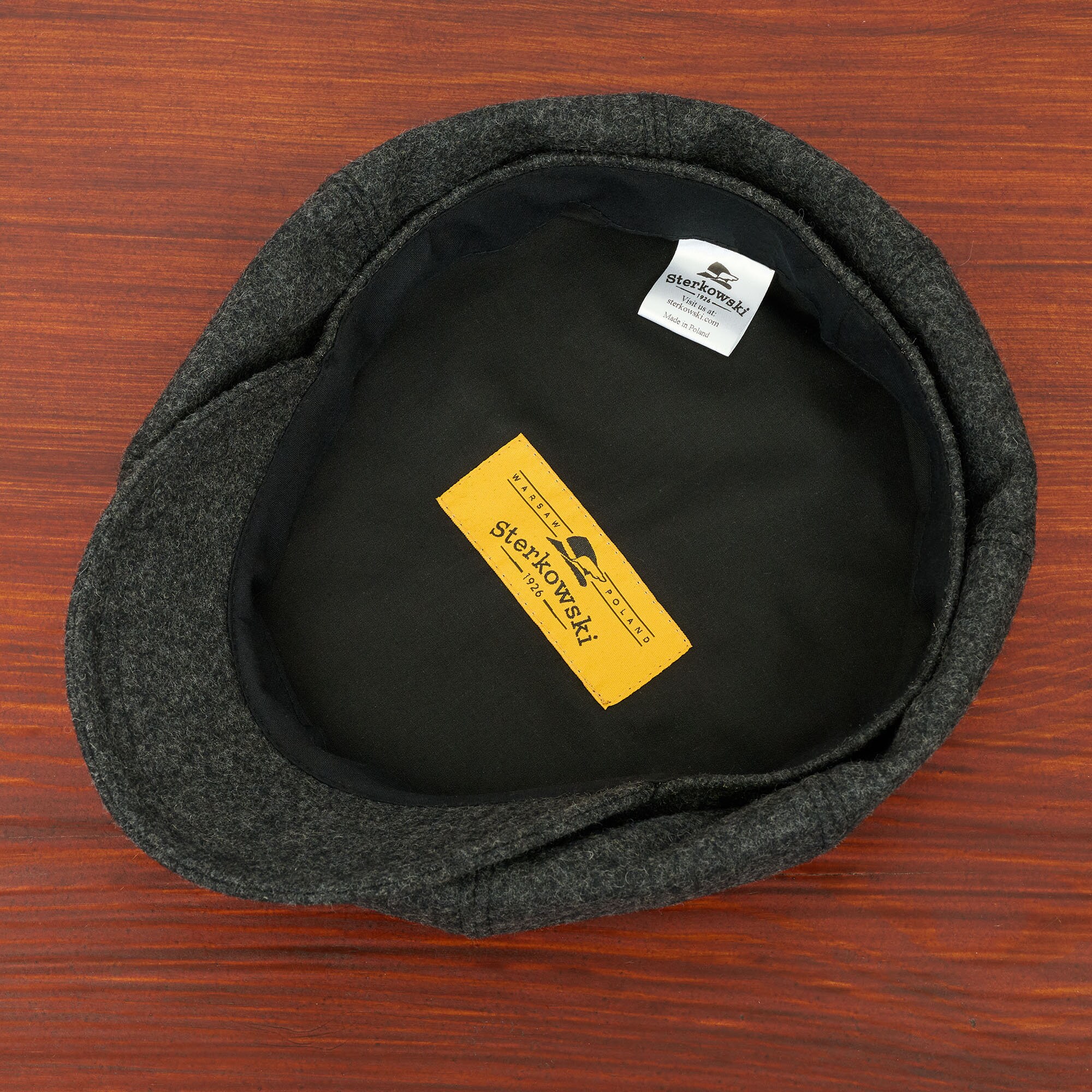 SHELBY Wool Cloth Warm Winter 8 Panels Newsboy Peaky Cap Applejack