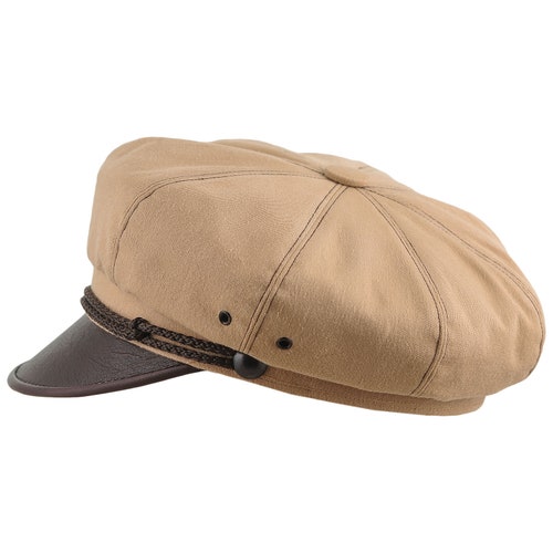 HARLEY Cotton Leather Visor Vintage 