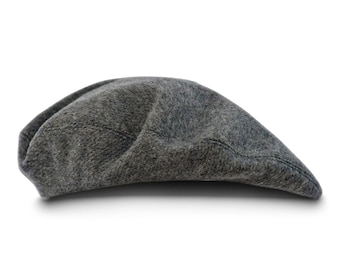 GRAND CLASSIC Wool Cloth Sewn Men's Beret French Artist Bohemian