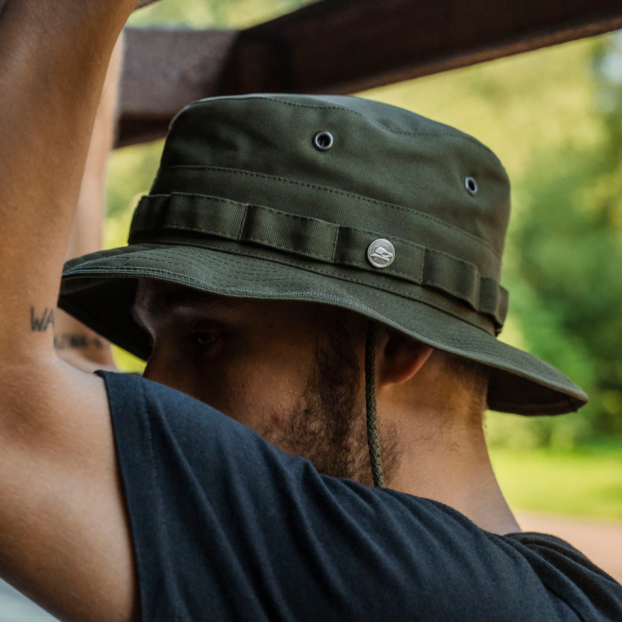AFGHAN Cotton Boonie Hat Safari Hiking Sun Outdoor Military