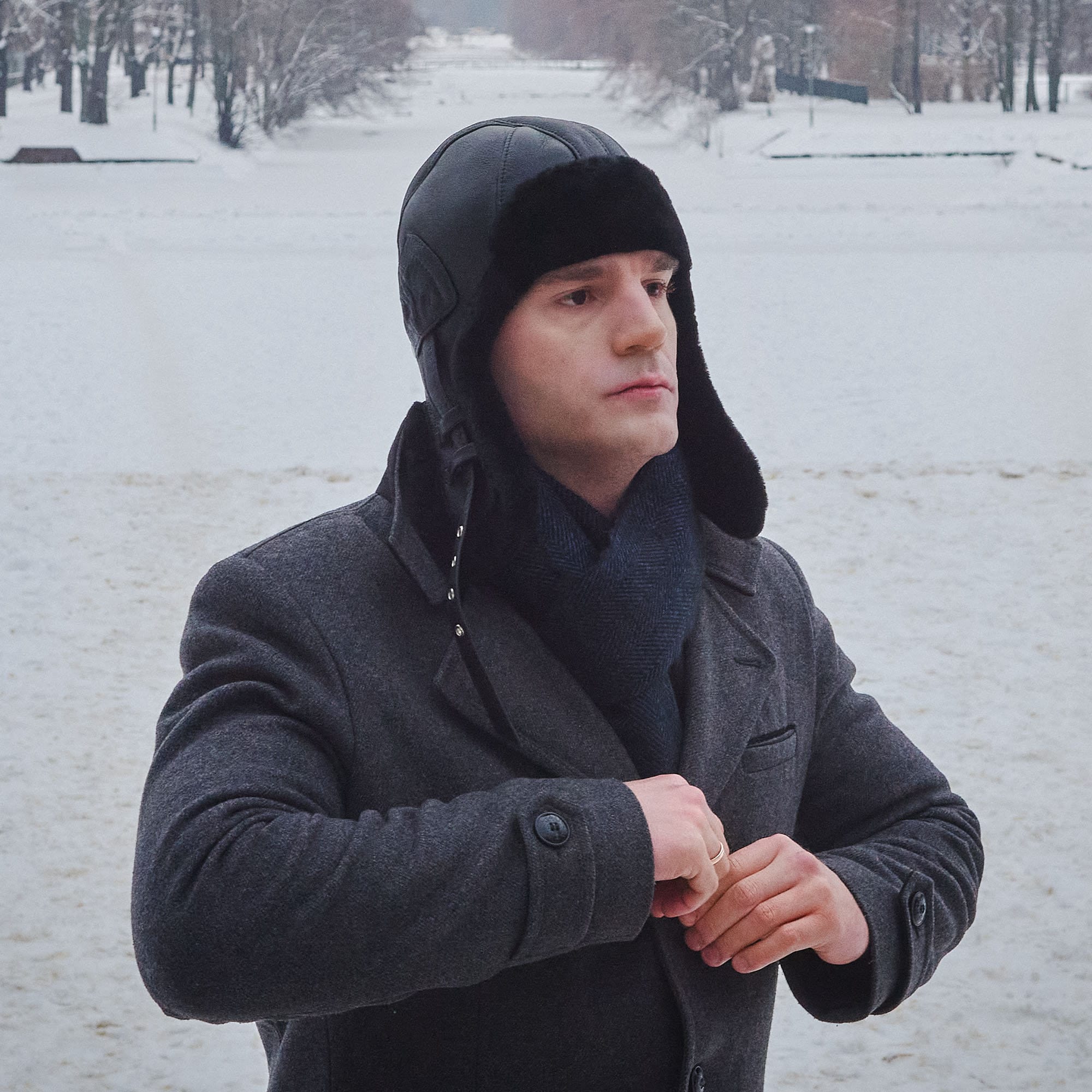 Autentico Cappello Invernale Ushanka Dell'esercito Russo Della WW2 Con