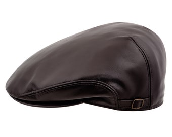 NALITARE Cappello da guida da uomo in cotone piatto Ivy Gatsby Newsboy (Style2-Coffee), Stile 2 - Caffè, Taglia unica