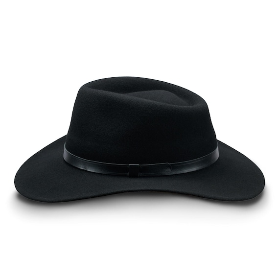 HAT Black Panama Hat Removable Band Cowboy Fedora Hat Sophisticated Bohemian Hat CXQRR Brown Cowboy Cowgirl Hat for Women Men Western Style  main image 2