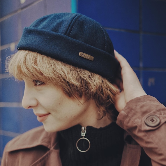 DOCKER Wool Dock Worker Beanie Cap Stevedore Longshoreman