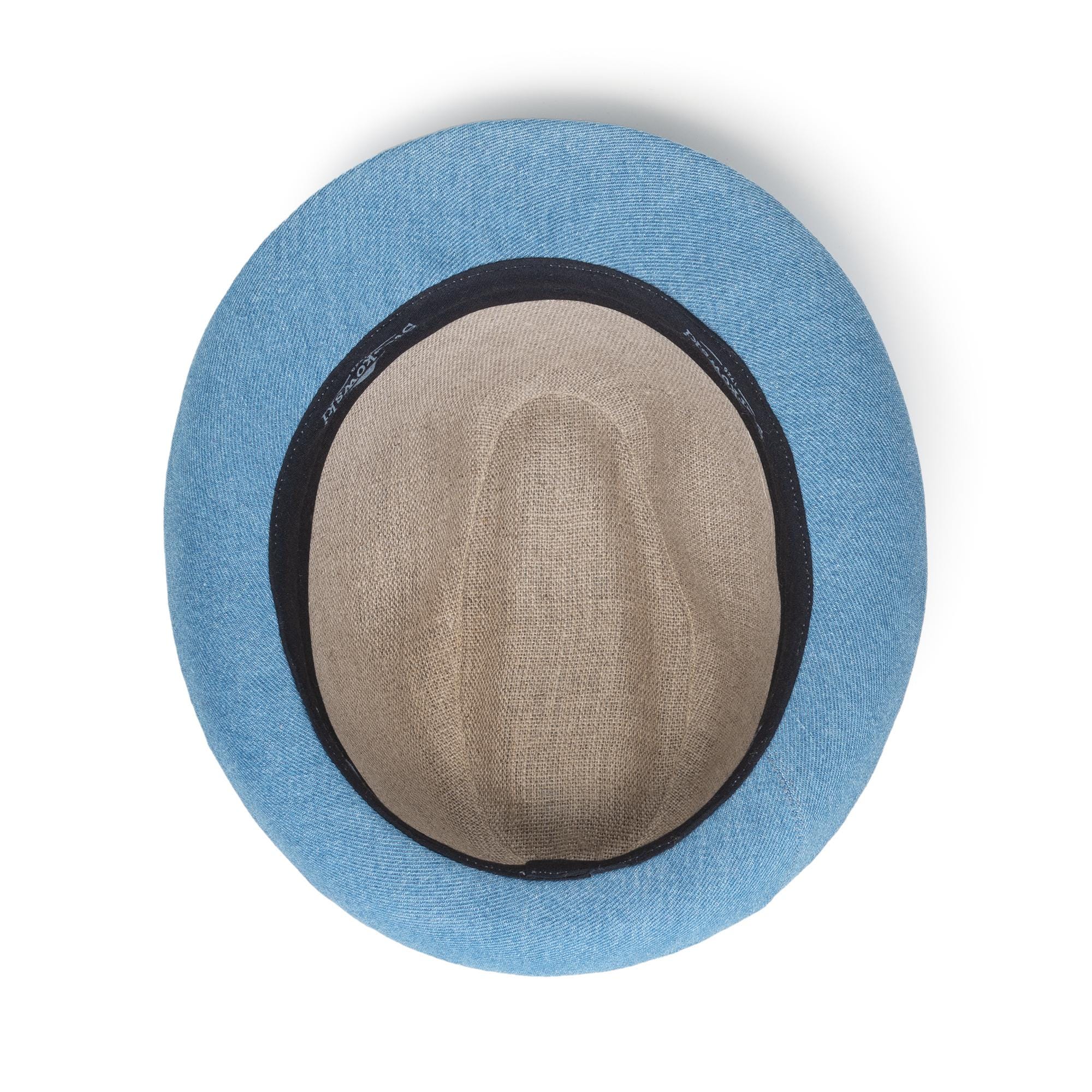 BLUE NOTE Denim Trilby Short Brim Hat Sun Protection  display picture 2