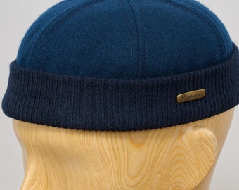 NAVY WATCH Wool Cloth Dock Worker Beanie Stevedore Longshoreman