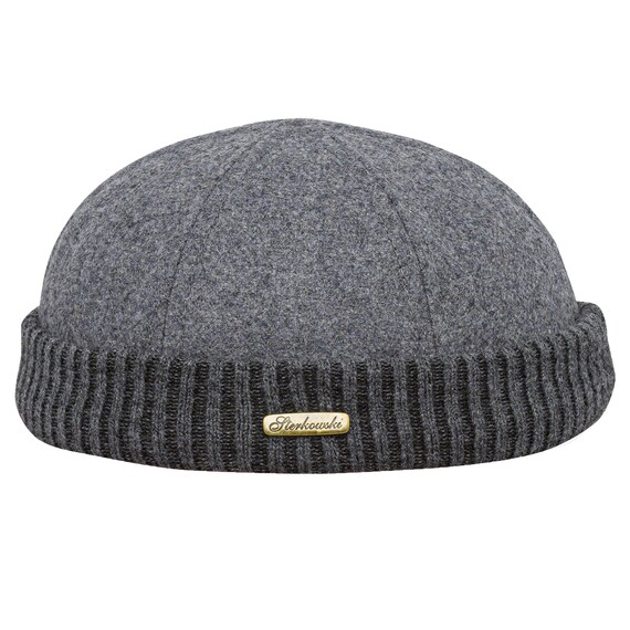 Wool Cloth Dock Worker Beanie Stevedore 