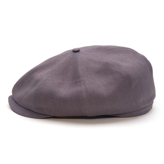 SHELBY Linen 8 Panels Newsboy Apple Peaky Summer Mens Cap Bandit