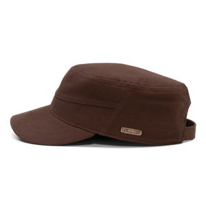 PATROL Cotton Duty Ranger Jockey Plain Baseball Cap Trucker Snapback Military Hunting Strapback Bicycle Retro Sun Protection Airy Hat BROWN