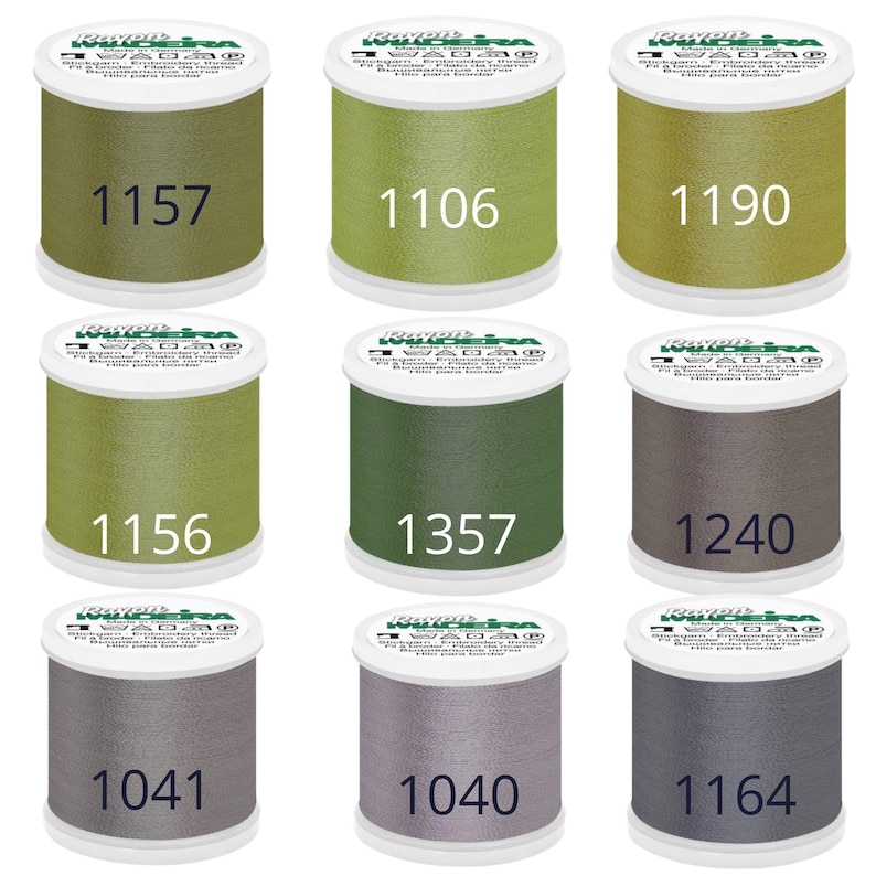 Madeira Rayon No.40 Machine Embroidery Threads for Sewing Etsy UK