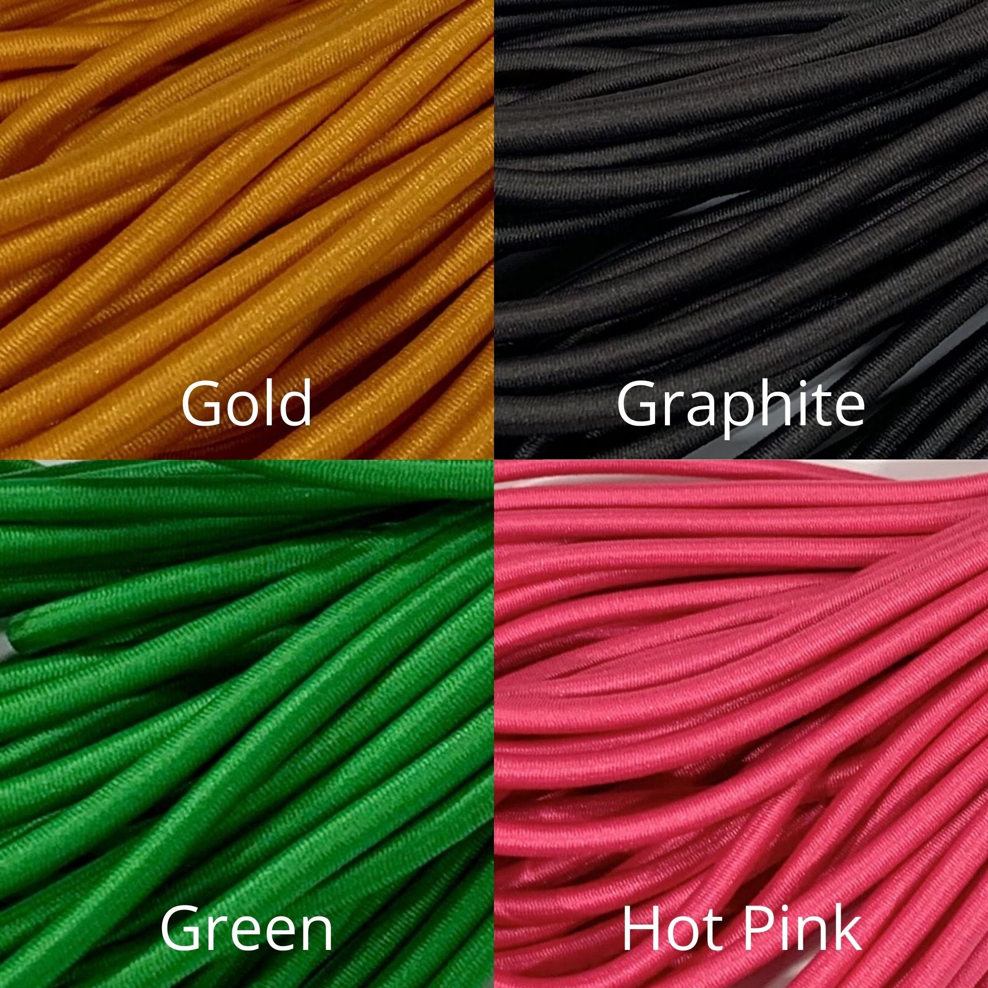 Plush Addict 3mm Round Elastic Cord for Sewing Masks Etsy UK