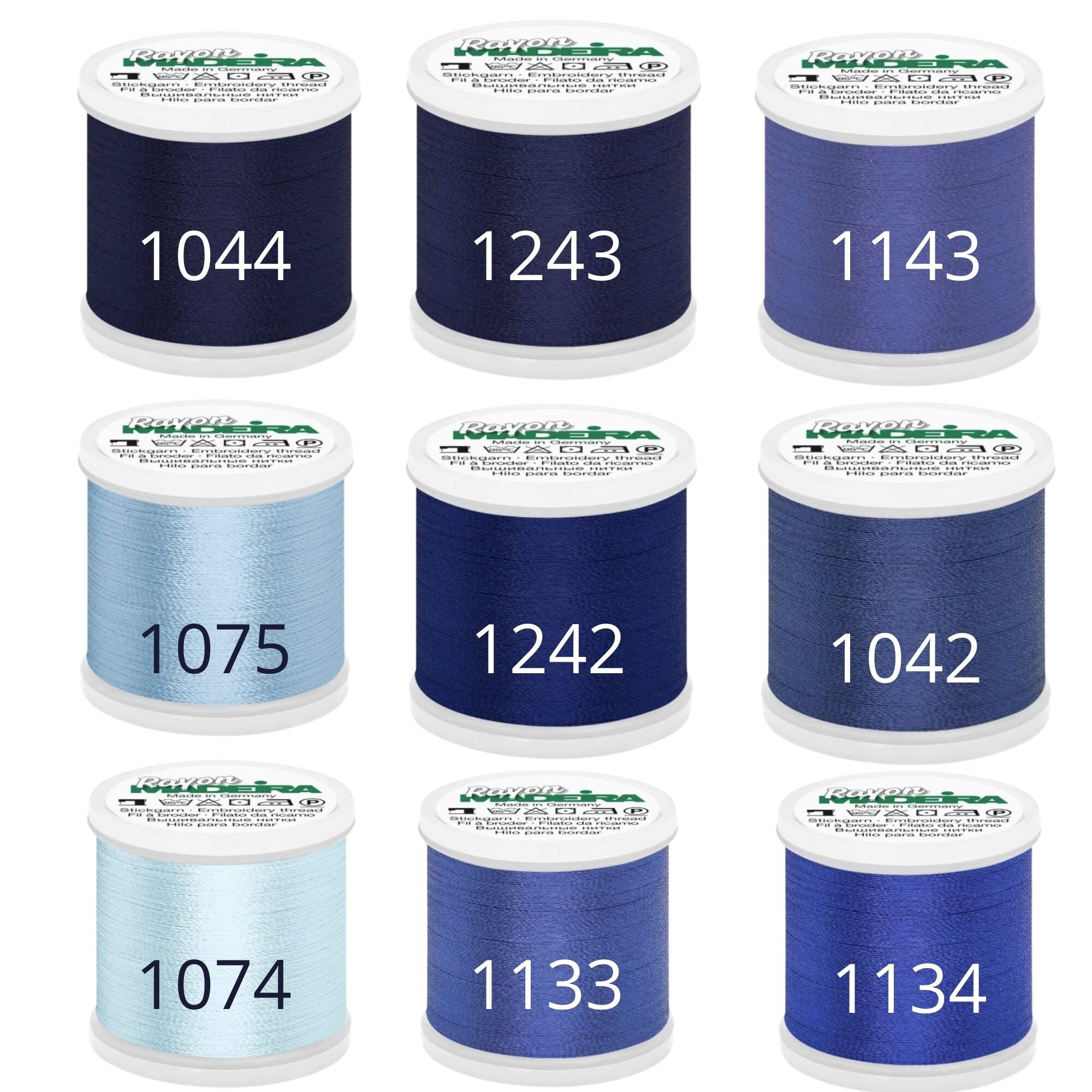 Madeira Rayon No.40 Machine Embroidery Threads for Sewing Etsy