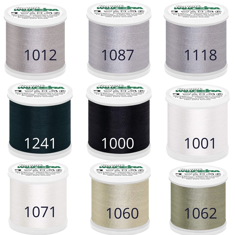 Madeira Rayon No.40 Machine Embroidery Threads for Sewing Etsy UK