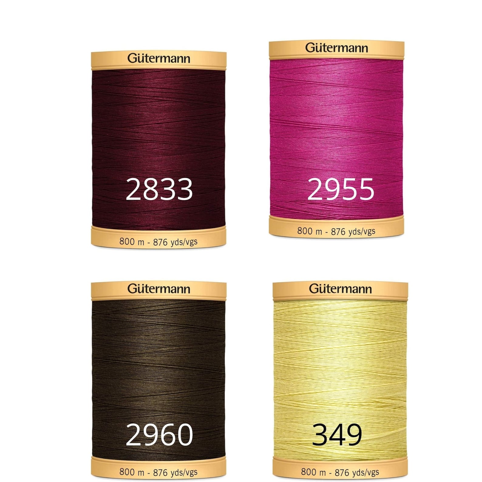 Gutermann Natural Cotton Thread for Hand or Machine Sewing - Etsy