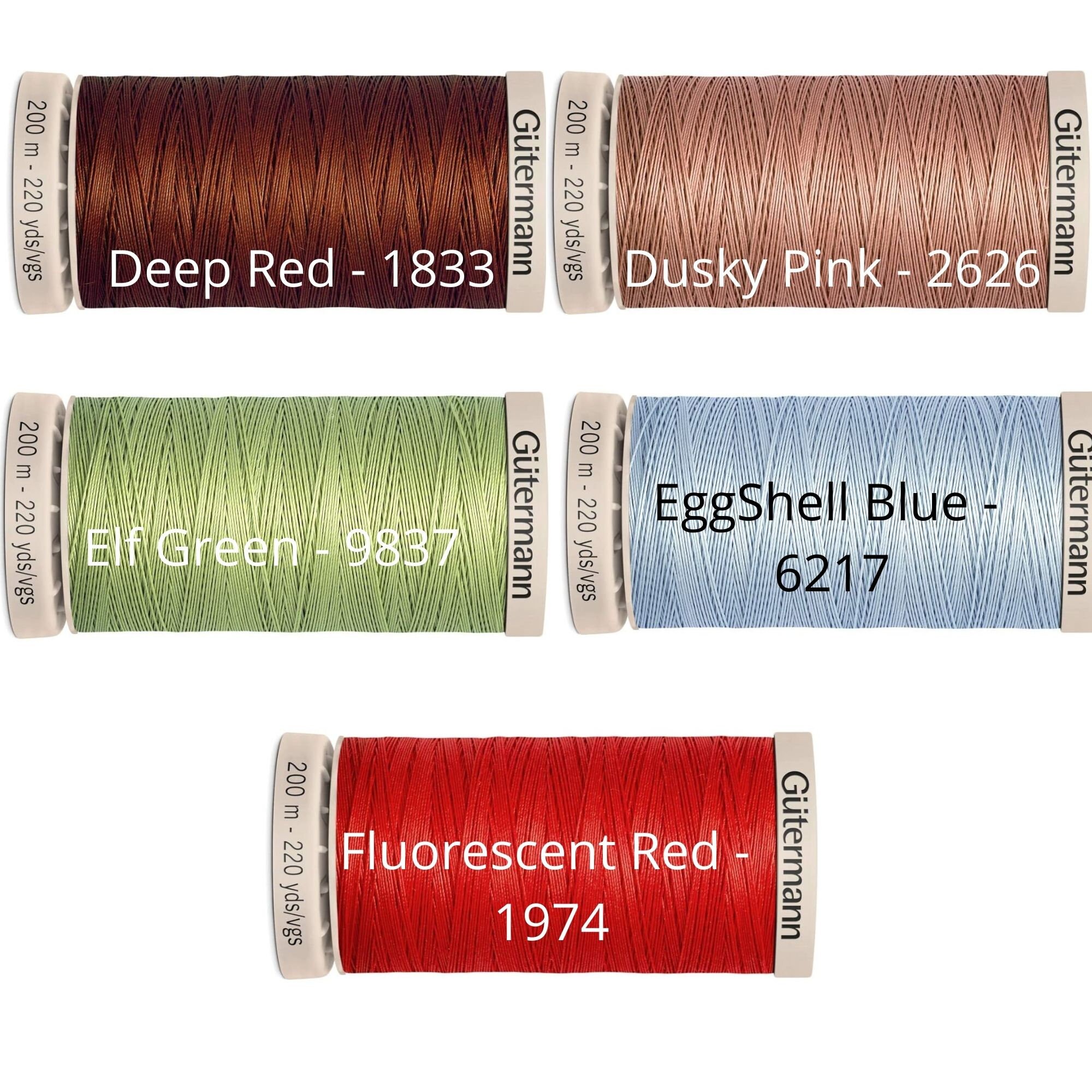 Gutermann Hand Quilting Thread for Sewing Patchwork Fabric Etsy