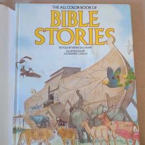 Vintage  1986 The All Color Book of Bible Stories - Child&#39;s Old & New Testament Stories -  Vintage Child&#39;s Literature - Read Together Books