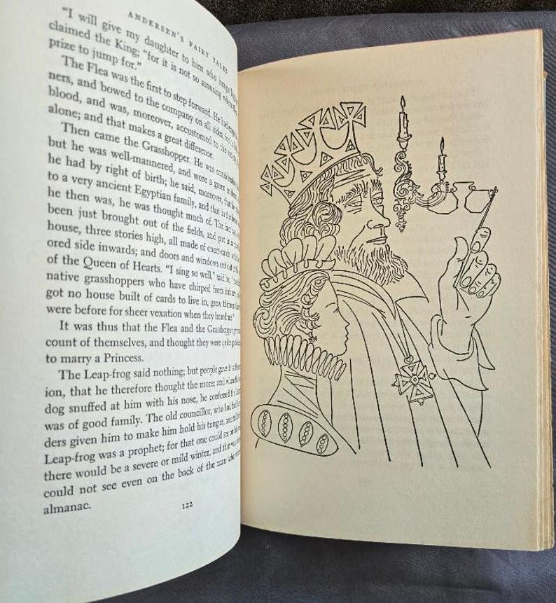 Vintage 1956 Andersen's Fairy Tales: Junior Deluxe Edition - Etsy