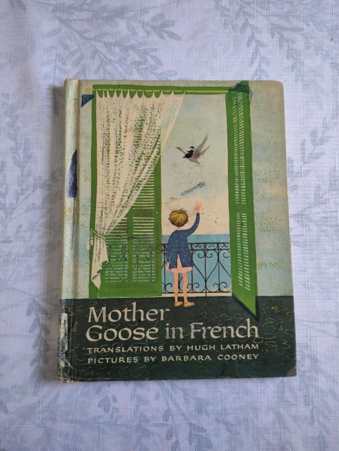 Vintage Mother Goose in French 1964 1st Edition Vintage Mother Goose