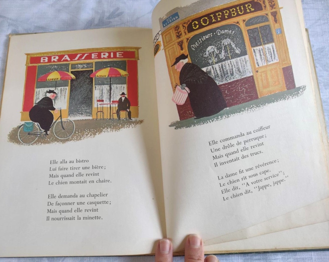 Vintage Mother Goose in French 1964 1st Edition Vintage Etsy