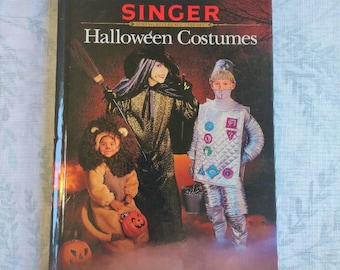 Vintage Singer Halloween Costumes Sewing Pattern Book (1997)