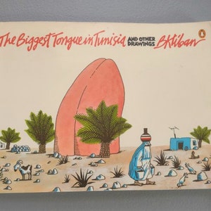 Vintage BKliban &quot;The Biggest Tongue in Tunisia&quot; 1st Edition - Bizarre Humor Comics