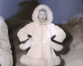 Photo publicitaire vintage Mitzi Green : Lost In Alaska, Abbott & Costello, 1952