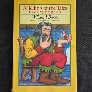Vintage A Telling of the Tales : Five Stories by William J. Brooke 1990 First Edition, Fairy Tales with a Contemporary Twist