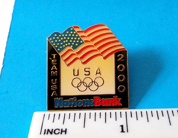 Trio Vintage Flag Pins - USS Arizona Memorial - G… - image 10