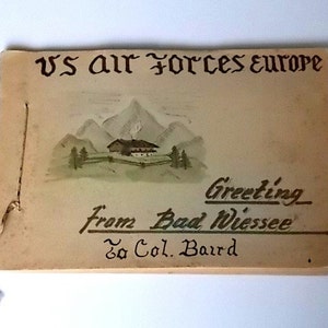 WWII Ephemera Collection Oh Doctor, Bad Wiessee Postcards & Government Personnel Advocate image 4