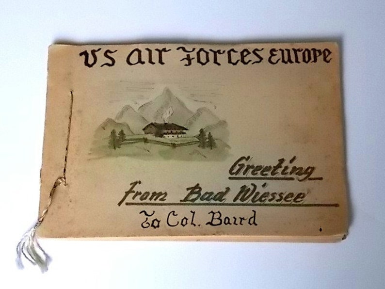 WWII Ephemera Collection Oh Doctor, Bad Wiessee Postcards & Government Personnel Advocate image 4