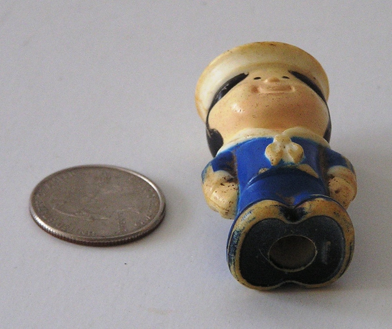 Vintage Cracker Jack Hard Rubber Pencil Topper Vintage Etsy