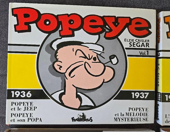 Vintage Popeye Comic Collection: French First Editions, 1933-1937