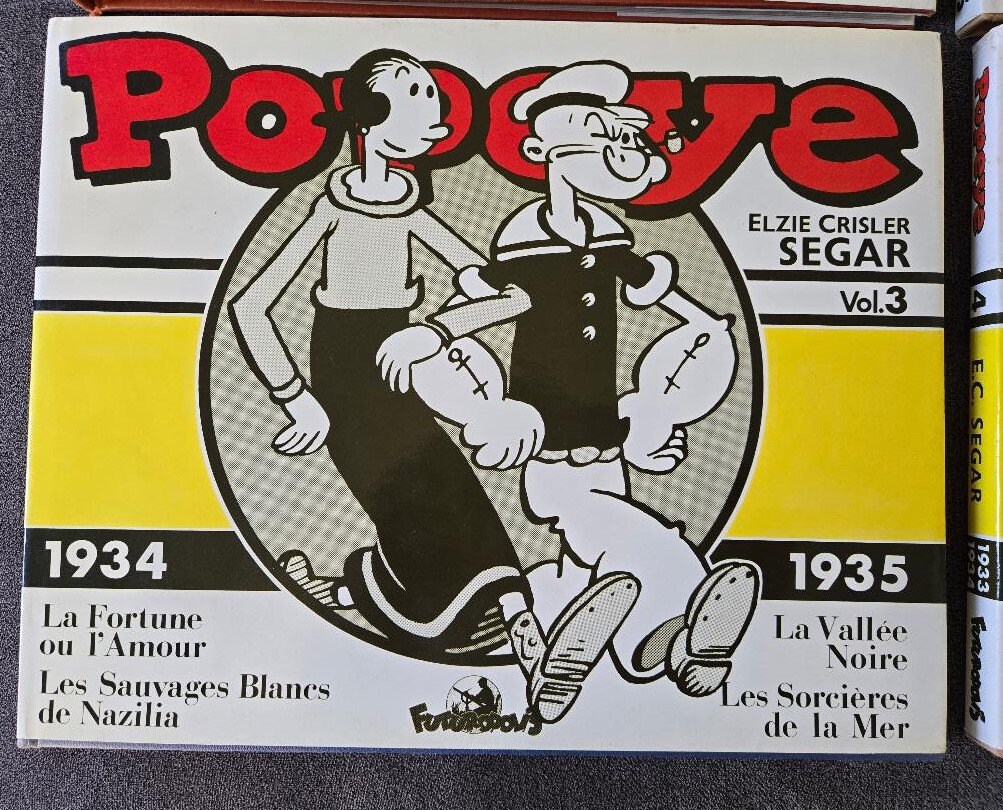 Vintage Popeye Comic Collection: French First Editions, 1933-1937