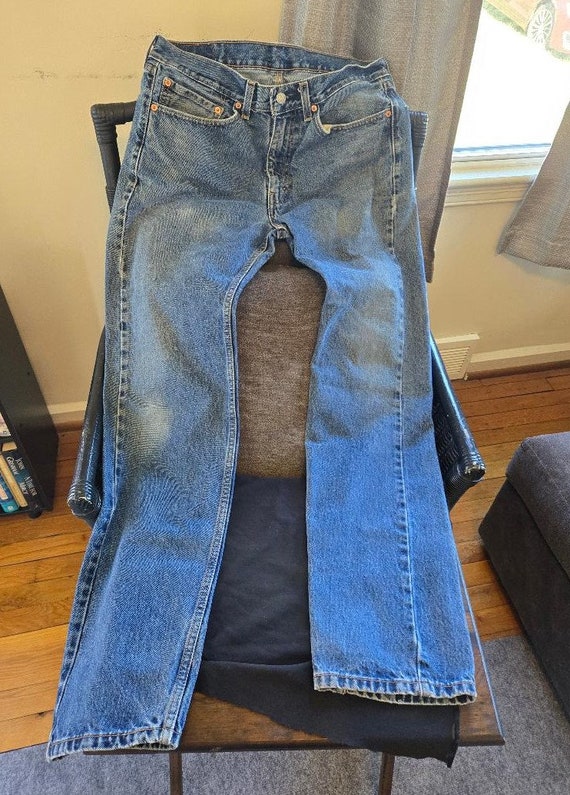 Vintage Levi's 505 Blue Jeans 34 / 34, Men's or Wo