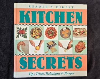 Vintage 1997 Reader's Digest Kitchen Secrets Cookbook