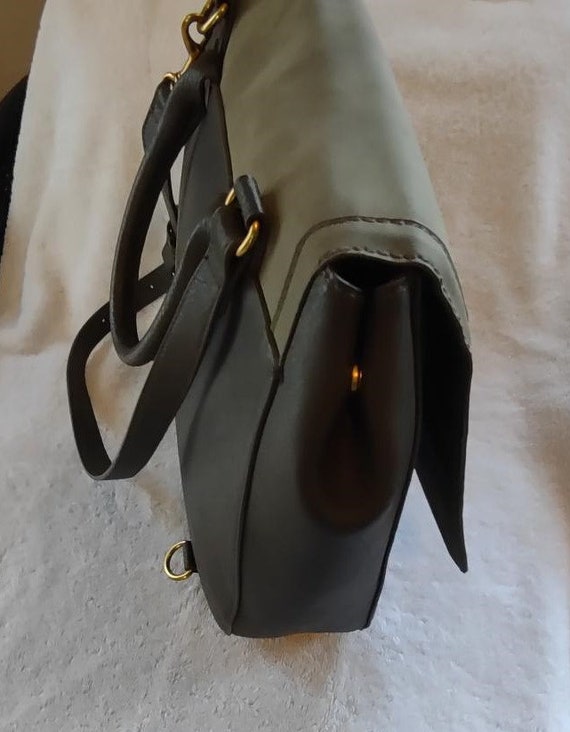 Vintage Universal Threads Forest Green Saddlebag … - image 7