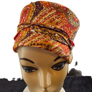 Vintage 1960&#39;s Mod Pillbox Hat - 1960&#39;s Colorful Ladies Hat - London Mod Hat - Retro Woman&#39;s Hat - 1960&#39;s Union Made Hat