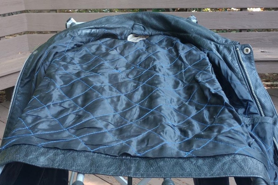 Vintage 1990's Pepsi Leather Jacket - Men's Large Vintage 1990's Pepsi Leather Jacket - Men's Large