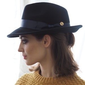 Navy City Trilby