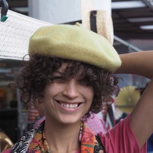 Lime Beret