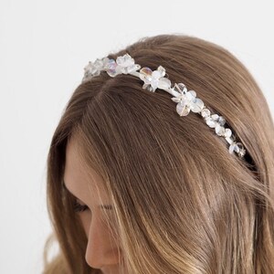 Lya, Bridal Headband image 1