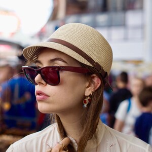 Casquette en paille Lindy image 1