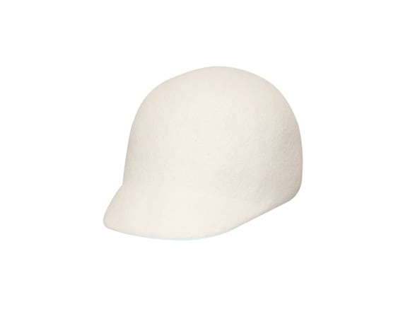 White Ecru Wool Winter Hat Cap - Etsy